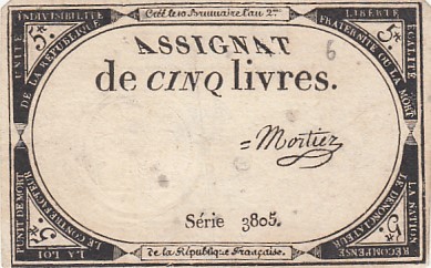France livres 10 - 10, brumaire