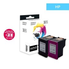 Hp 301XL - Pack x 2 jet d'encre équivalent à CH563EE, CH564EE - Black + Tricolor