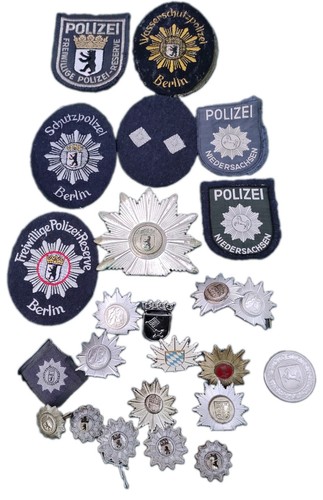 Old police sleeves - x,