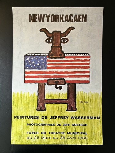 Affiche originale new york - «,