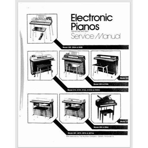 Wurlitzer electronic piano - wurlitzer,