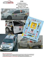 DECALS 1/32 REF 2129 RENAULT