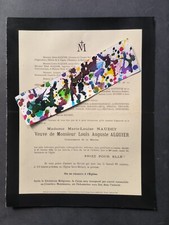 Faire-part décès, Mme