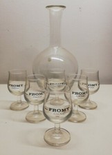 Lot 6 Anciens Verres à Cognac
