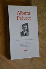 Pléiade Album Prévert