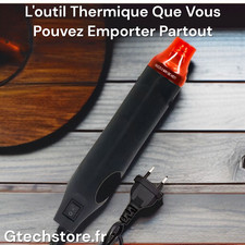 Mini Pistolet À Air Chaud 220V, Outil De Bricolage Souffleur Artisanal Thermique