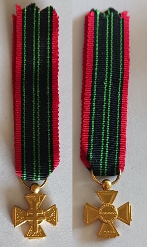 Médaille croix combattant - médaille,