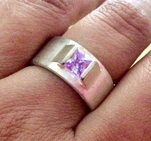 Grosse bague ancienne - bague, argent