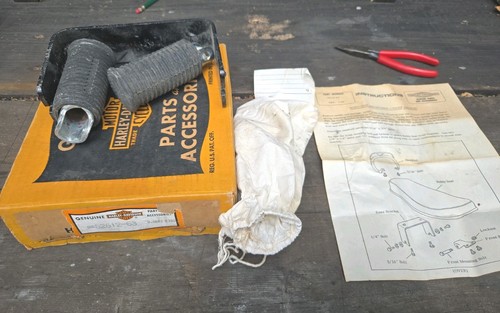 Nos harley buddy seat foot - buddy,