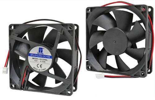 Ventilateur 80x80x25mm 12v - ventilateur,