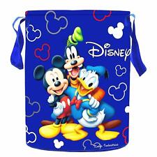 Sac à linge pliable en tissu non tissé imprimé Disney Team Mickey