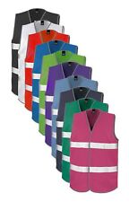 Adultes Enfants Haute Visibilité Hi-Vis Viz Réfléchissant Gilet