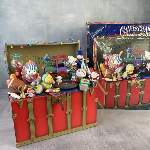 Coffre jouets noël boite - jouets,