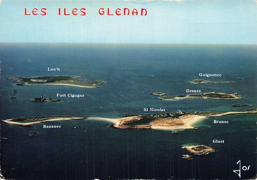 Les iles glenan - iles, de
