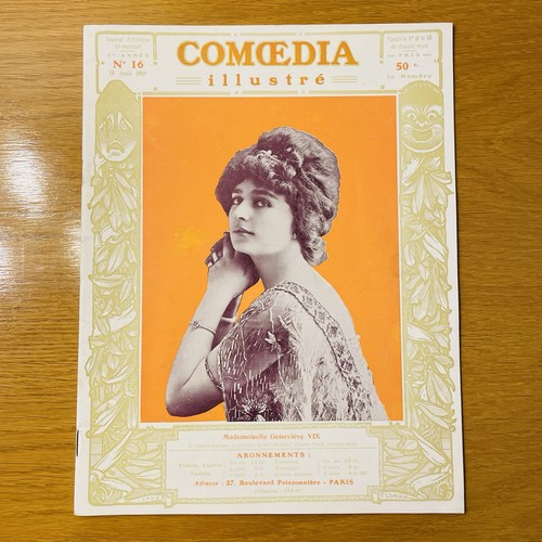 Revue comoedia illustré - revue,