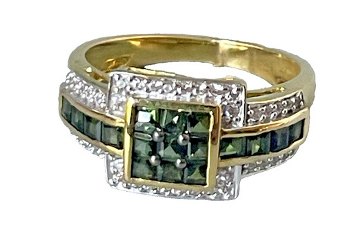 Bague art déco vermeil - dÉco, &