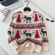 Pull De Noël Avec Rennes Et