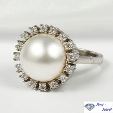 Grand Anneau Avec Grande Perle