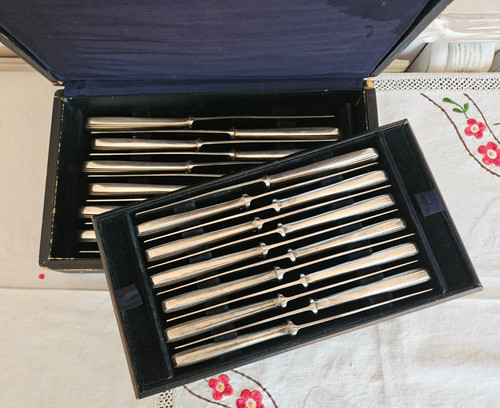 Ancien coffret couteaux - ancien,