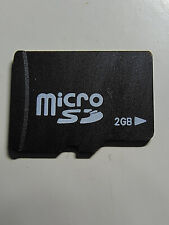 Micro SD  2GB Class 4 - 3 achetées =+ 1 gratuite