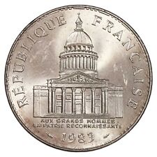 France - 100 francs 1983 Panthéon SUP argent - F.451/3 Gad.898 KM.951 monnaie