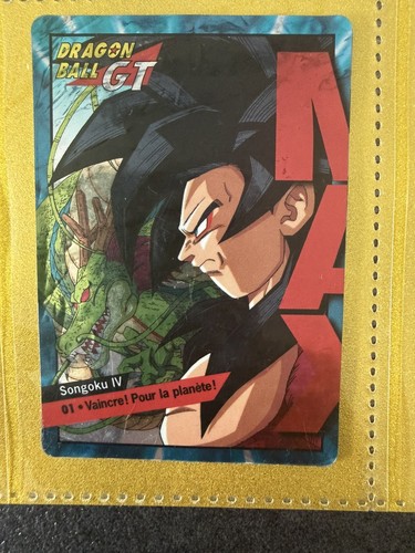 Carte dragon ball - dragon, gt