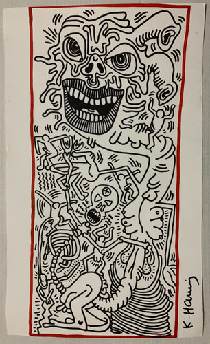 Dessin feutre grand format - dessin,