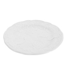  Assiettes Plates Blanches