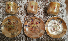 3 Tasses et soucoupes