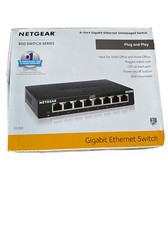 NETGEARG GS308 Commutateur Ethernet Non Géré 8-port (GS308-300PES) - Noir