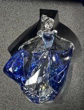 Figurine cristal robe - , bleue