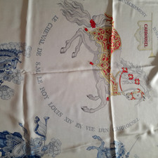 carre de soie Hermes.carroussel