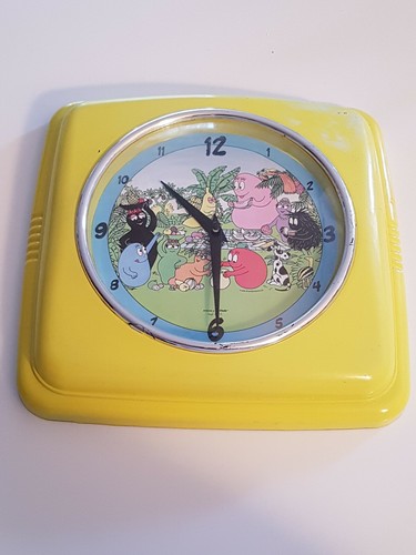 Barbapapa horloge pile vintage - horloge,