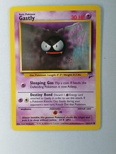 Carte pokémon ENGLISH Gastly