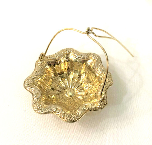 Vermeil tea pass - , solid