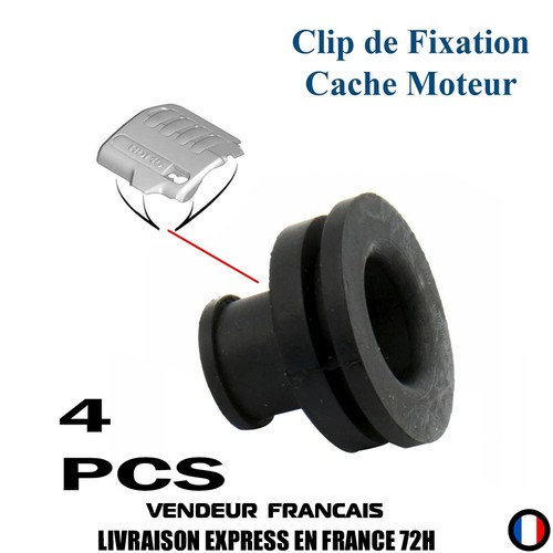 Pcs fixation cache moteur - cache,