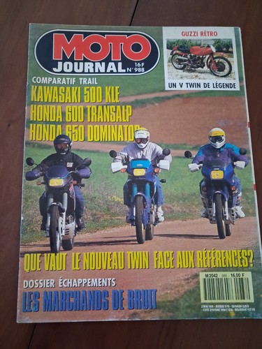 Moto journal 1991 988 kawasaki - moto,