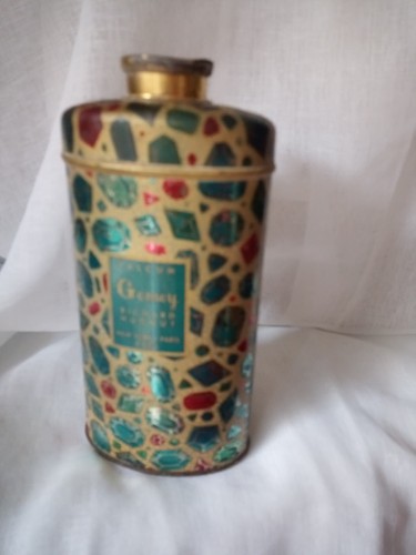 Ancienne boîte talc - boîte, de