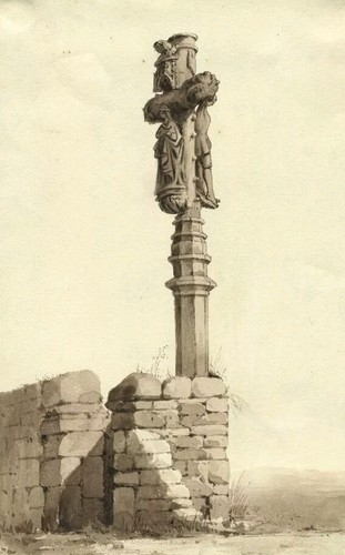 Calvaire croix bretagne - croix,
