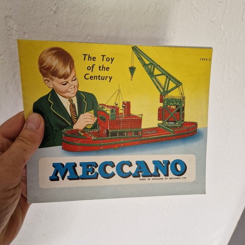 Meccano england catalogue - meccano, 1954