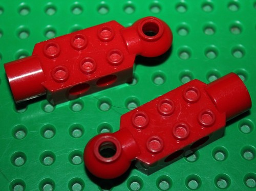 Lego red technic brick - 2x,