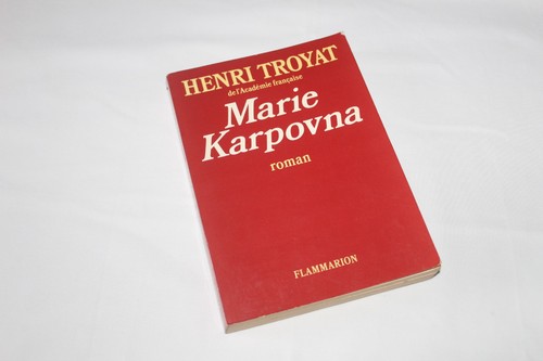 Marie karpovna roman - roman, par