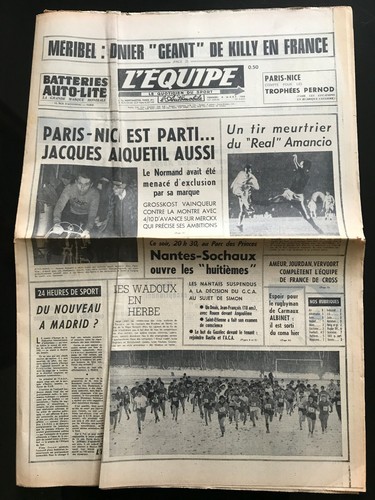 Equipe journal 03 - l'equipe, 8/03/1968