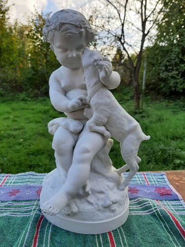 Ancien bisquit porcelaine - bisquit,
