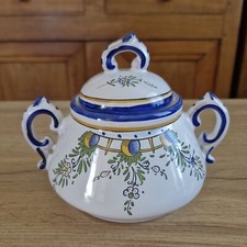 Magnifique sucrier faience - sucrier, en