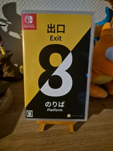 Exit platform 8 switch - 8, +