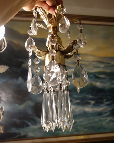 Mini baby hanging lily lamp - baby,