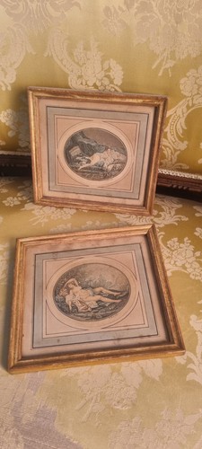Paire gravures janinet - paire, de
