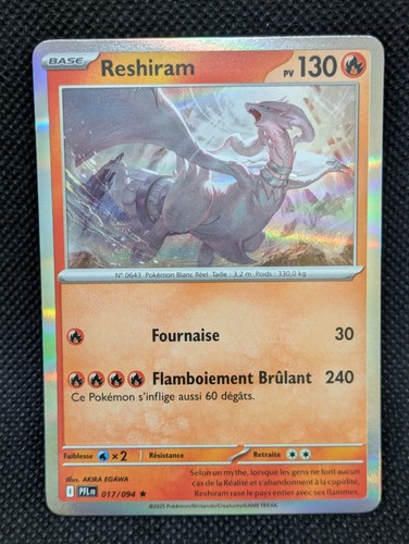 Carte pokemon reshiram holo - reshiram,