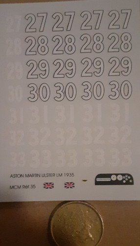 Decals decalcomanie deco - decals, 1/43